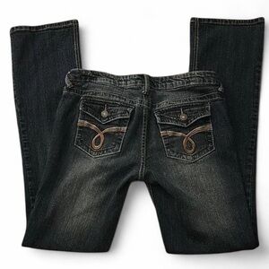 vintage y2k rue21 low rise slim boot jeans